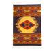 Mariposas Under the Rain,'Hand Woven Wool Area Rug Multicolored from Mexico (4x6.5)'