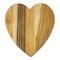 Heartfelt,'Heart-Shaped Teak Wood Cutting Board from Guatemala'