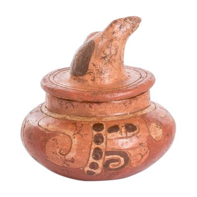 Ceramic vessel, 'Pibil Falcon'
