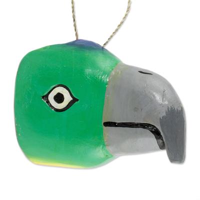 Colorful Bird,'Small Handmade Parrot Mask'