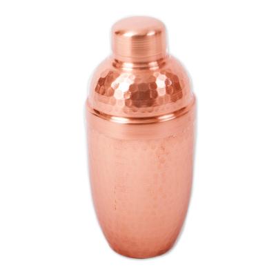 Chic Mixologist,'Hammered Copper Cocktail Shaker from Mexico'