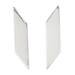 Parallelogram Shimmer,'Sterling Silver Geometric Drop Earrings from Thailand'