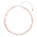 Mermaid Gem in Peach,'Cultured Freshwater Pearl and Sterling Silver Choker'