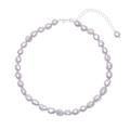 Mermaid Gem in Grey,'Grey Cultured Freshwater Pearl Choker Necklace'