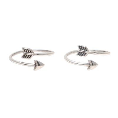 Arrow Curve,'Sterling Silver Arrow Toe Rings from ...