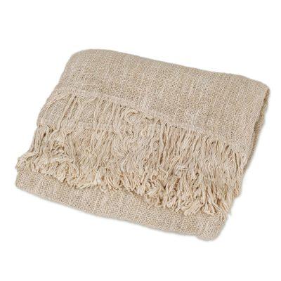 ,'Handwoven Cotton Throw'