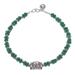 Khao River Charm,'Hill Tribe Aventurine Beaded Bracelet'