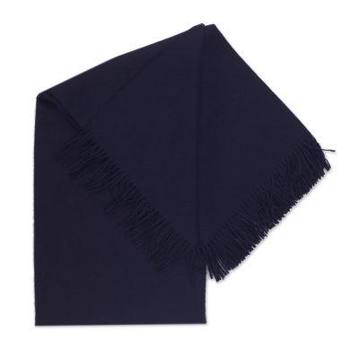 Blissful Dream in Midnight,'100% Baby Alpaca Throw...