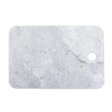 Mesa in White,'White and Grey Marble Cutting Board Handmade in Mexico'