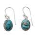 Sterling silver dangle earrings, 'Sky Harmony'