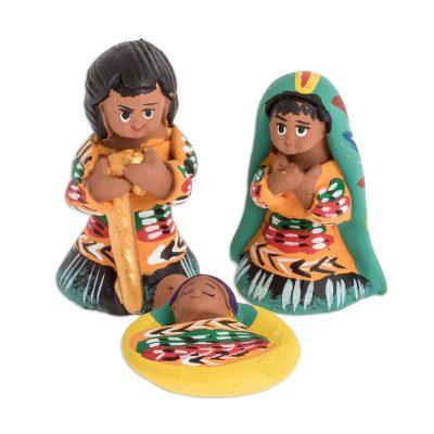 Petite Nativity,'Handmade Nativity Scene (3 Pieces)'