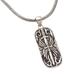 Blade of Gaja Mada,'Artisan Crafted Javanese Sterling Silver Men's Necklace'