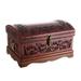 'Colonial Legacy' - Decorative Chest Colonial Leather Jewelry B