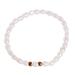 Refined Nature,'Artisan Crafted Cultured Pearl Bracelet'