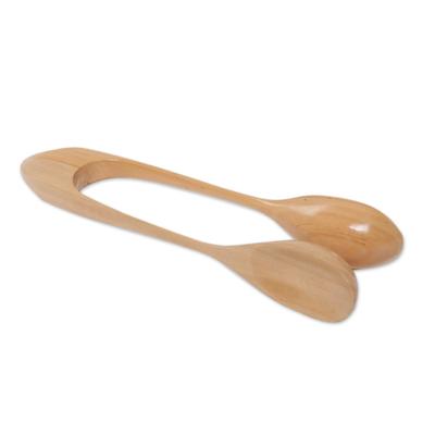Spoons,'Handmade Wood Spoons Percussion Instrument from Bali'