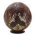 Butterfly Waves,'Coconut Shell Butterfly-Themed Catchall'