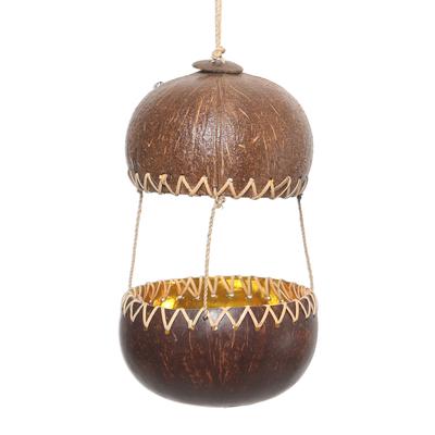 Kintamani House,'Handcrafted Coconut Shell Bird Feeder'