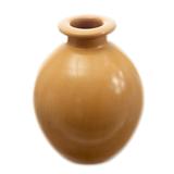 Exquisite Earth,'Chulucanas Ceramic Decorative Vase Handmade in Peru'