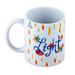 To the Light,'Artwork Printed Ceramic Coffee Cup with Catrina Image'