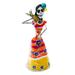 Catrina with Pineapple,'Day of the Dead Catrina Papier Mache Statuette'