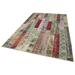 Red 79" x 121" L Area Rug - Rug N Carpet Kırk Yama Rectangle 6'7" X 10'1" Area Rug 121.0 x 79.0 x 0.4 in Cotton | 79" W X 121" L | Wayfair