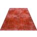 Orange 65" x 105" L Area Rug - Rug N Carpet Atina Rectangle 5'5" X 8'9" Area Rug 105.0 x 65.0 x 0.4 in Wool | 65" W X 105" L | Wayfair