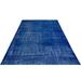 Blue 69" x 106" L Area Rug - Rug N Carpet Atina Rectangle 5'9" X 8'10" Area Rug 106.0 x 69.0 x 0.4 in Wool | 69" W X 106" L | Wayfair