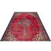 Red 70" x 114" L Area Rug - Rug N Carpet Atina Rectangle 5'10" X 9'6" Area Rug 114.0 x 70.0 x 0.4 in Wool | 70" W X 114" L | Wayfair