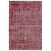 Red 81" x 121" L Area Rug - Rug N Carpet Rectangle Atina Rectangle 6'9" X 10'1" Indoor/Outdoor Area Rug 121.0 x 81.0 x 0.4 in | Wayfair