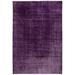 Purple 81" x 121" L Area Rug - Rug N Carpet Atina Rectangle 6'9" X 10'1" Area Rug 121.0 x 81.0 x 0.4 in indigoWool | 81" W X 121" L | Wayfair
