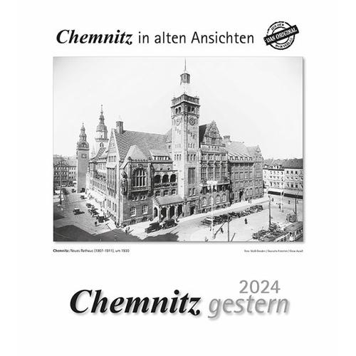 Chemnitz gestern 2024 - HS Grafik + Druck / m + m Verlag