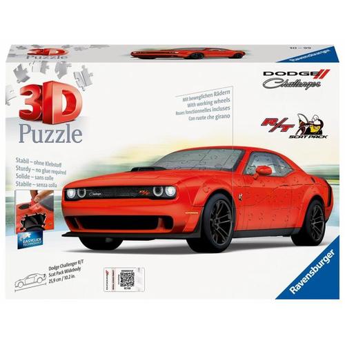 Ravensburger Dodge Challenger R/T Scat Pack Widebody 3D-Puzzle – Ravensburger