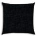 HomeRoots 17" X 17" Gray And Black Blown Seam Solid Color Lumbar Indoor Outdoor Pillow - 14