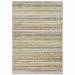 HomeRoots 10' X 13' Ivory Blue Green Red And Gold Geometric Power Loom Stain Resistant Area Rug - 10' x 13'