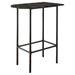 HomeRoots 41" Black And Gray End Table - 23.75