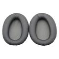 1 Pair Simple Cushion Earmuff Earpad Compatible with WH-CH700N (Black)