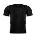 PROJECTRETRO Kidâ€™s Padded Shirts Short Sleeve Compression Protective T Shirt Youth Protective Gear Football MMA Baseball Hockey