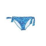 Island World Apparel Swimsuit Bottoms: Blue Swimwear - Women's Size 8