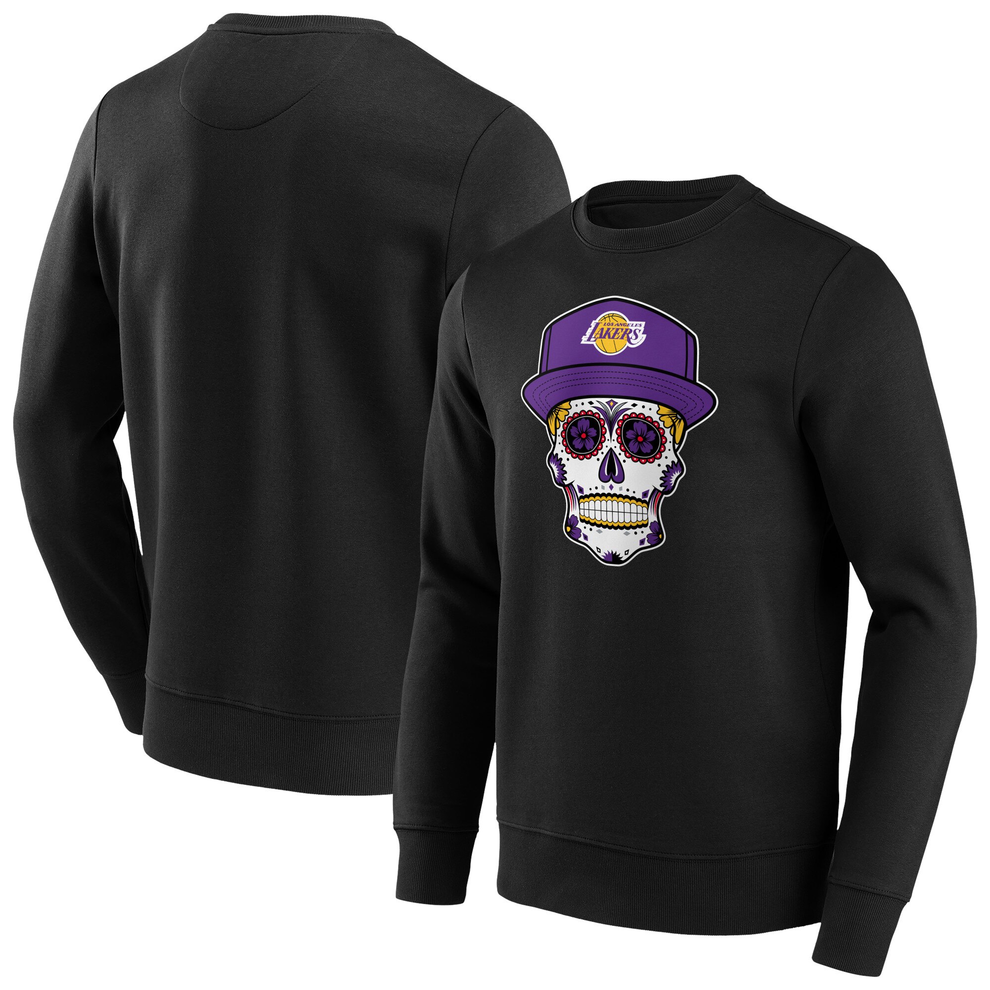 Los Angeles Lakers Fanatics Branded Iconic Hometown Graphic Crew Sweatshirt – Herren – groß und groß Image