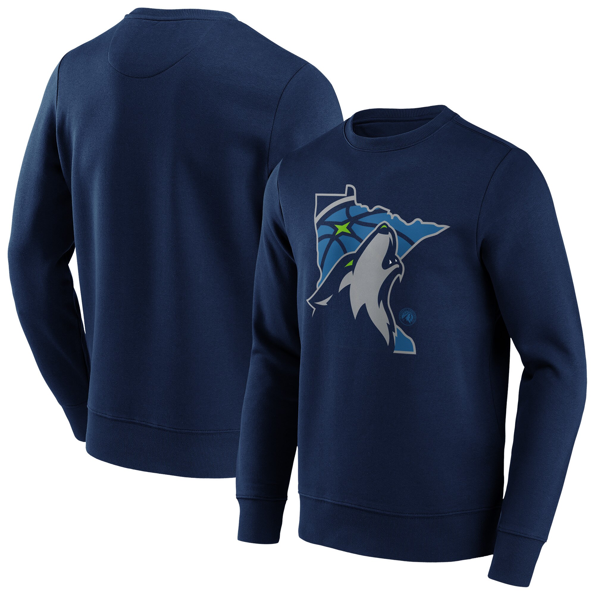 Minnesota Timberwolves Fanatics Branded Iconic Hometown Graphic Crew Sweatshirt - Herren - Groß und Groß Image