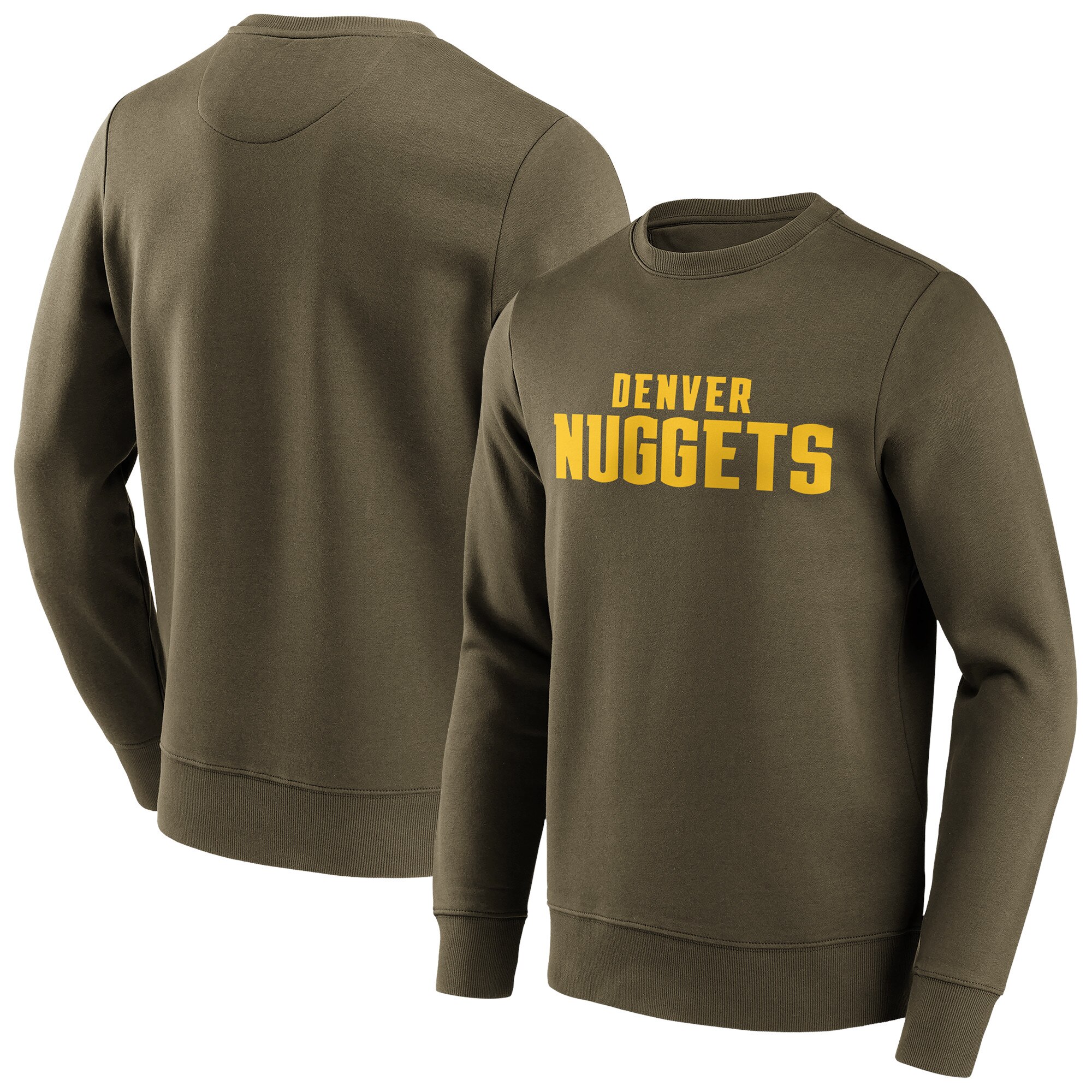 Denver Nuggets Fanatics Branded Fashion Colour Wordmark Crew Sweatshirt – Herren Image