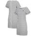 Women's Tommy Bahama White Kansas City Chiefs Tri-Blend Jovanna Striped Dress