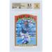 George Springer Toronto Blue Jays Autographed 2021 Topps Heritage #716 Beckett Fanatics Witnessed Authenticated 9.5/10 Card