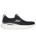 Skechers Women's GO RUN Lite - Aurora Sky Sneaker | Size 7.5 | Black/White | Textile/Synthetic | Vegan | Machine Washable