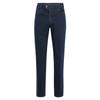 Stoffhose BRÜHL "Milano II", Herren, Gr. 35, Untersetzte Größen, blau, 78% Baumwolle, 21% Polyester, 1% Elasthan, unifarben, casual, lang, Hosen, in Stretch-Denim