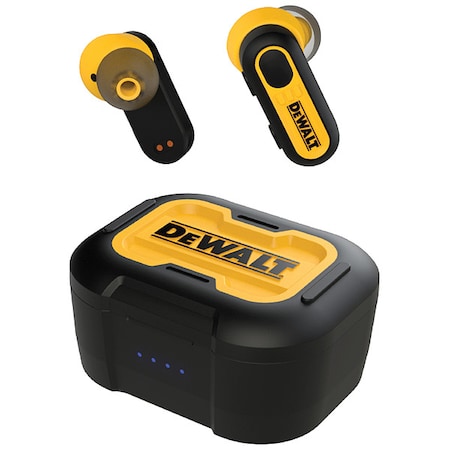 DEWALT 190 2092 DW2 Wireless Earbuds with Charging Case - DEWALT