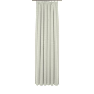 Vorhang WIRTH "Berwick" Gr. 5, grau, B:132cm H:255cm, Jacquard, Baumwolle, Polyester, Gardinen Image