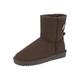 Schlupfboots O'NEILL "BOLSA CHICA WOMEN HIGH" Gr. 40, braun (dunkelbraun) Damen Schuhe Schlupfstiefeletten