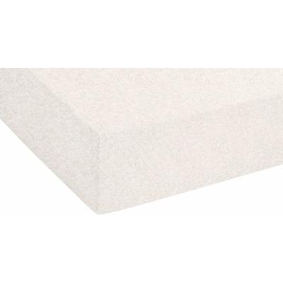 Spannbettlaken BIBERNA Gr. 2, grau (hellgrau), B:140-160cm L:200cm, Biber, 100% Baumwolle, Laken Image