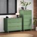 Manhattan Comfort Granville Configurable Dresser Set Wood in Green | Wayfair GRAN013